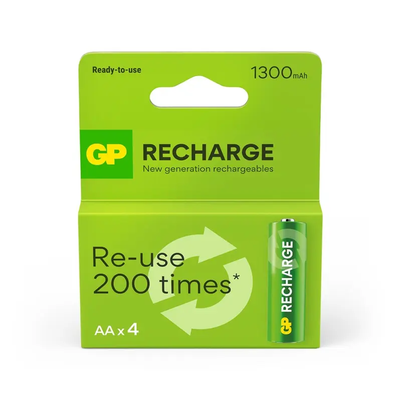GP Recharge AA uzlādējams akumulators 1300