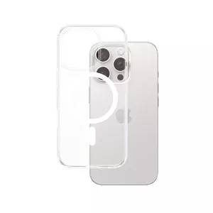 Чехол PanzerGlass HardCase Transparent с White MagSafe для iPhone 16 Pro