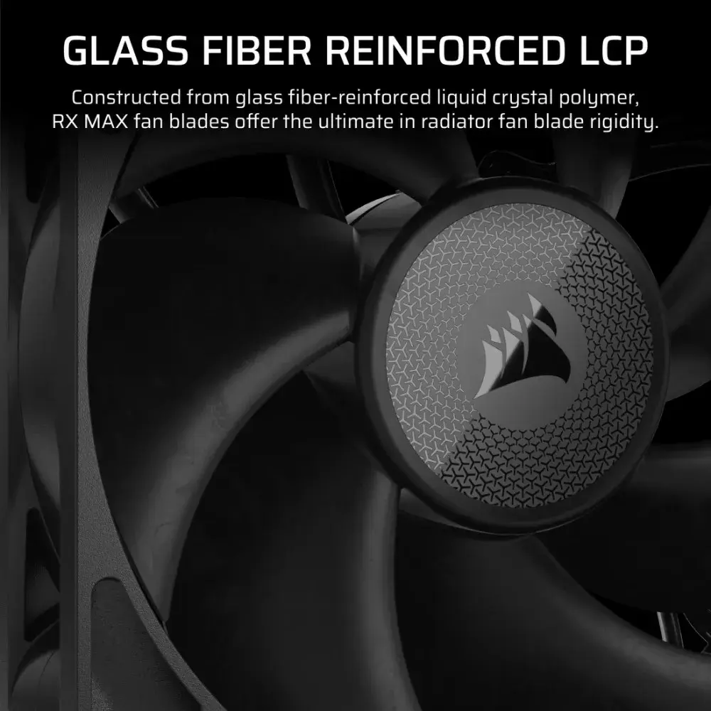 CORSAIR RX120 MAX 120mm iCUE LINK cooling fan Photo 6