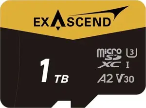 microSDXC memory card Exascend EX1TUSDU1-AD 1TB UHS-I A2 V30 U3