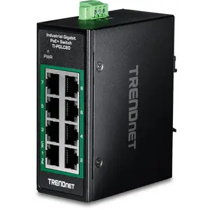 Unmanaged Switch Trendnet TI-PGLC80 8 Ports Gigabit Ethernet PoE