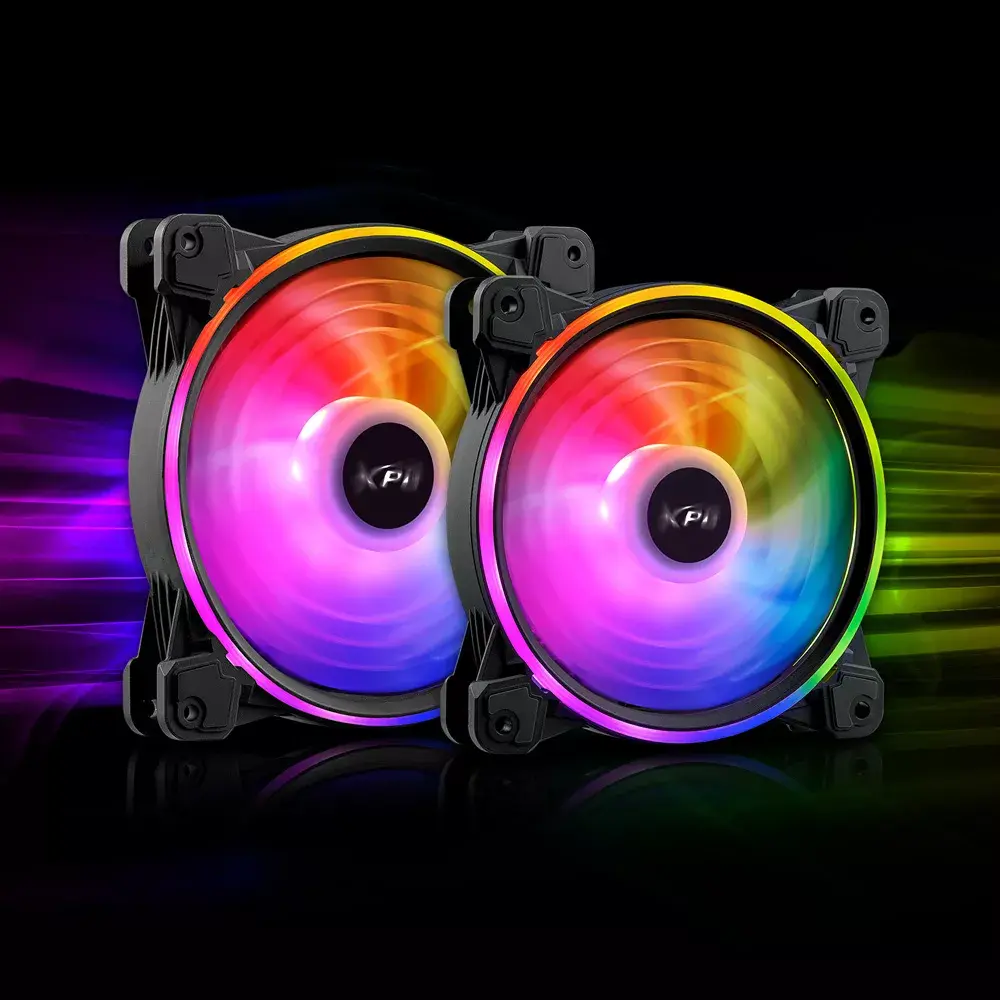 Вентилятор ADATA XPG HURRICANE 120 ARGB PWM Black Photo 6