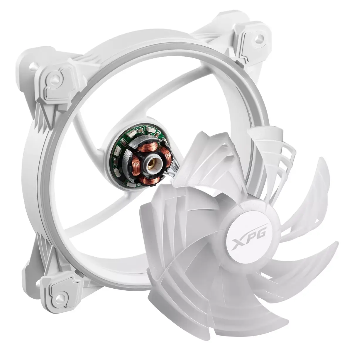 Fan ADATA XPG HURRICANE 120 ARGB PWM White Photo 3