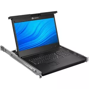Консоль Vertiv Avocent LRA185KMM8D-201 19 дюймов с 8-портовым KVM-переключателем и клавиатурой UK