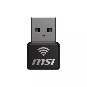 USB адаптер MSI AX1800 Nano WiFi USB 2.0 черный