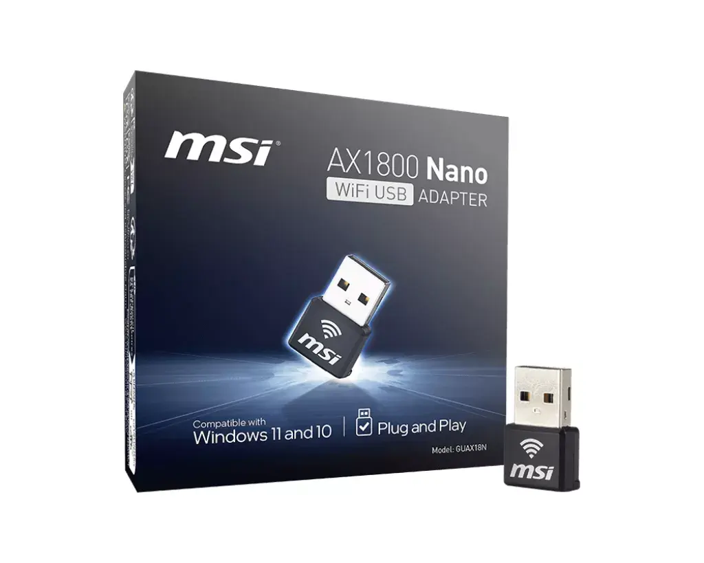 USB adapteris MSI AX1800 Nano WiFi Photo 5