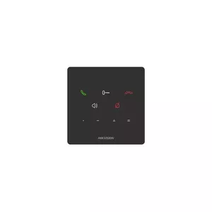 Hikvision Value Series DS-KH6000-E1 audio domofonu sistēma Melns