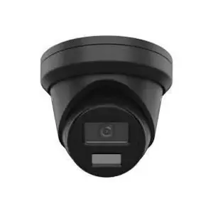 Hikvision IP kamera DS-2CD2363G2-LI2U (2.8 mm) — melna, 6 MP kupolveida tīkla kamera