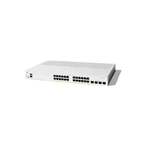 Swtich Cisco Catalyst C1300-24FP-4X — 24 x Gigabit Ethernet, 4 x 10GbE SFP+, 375W PoE