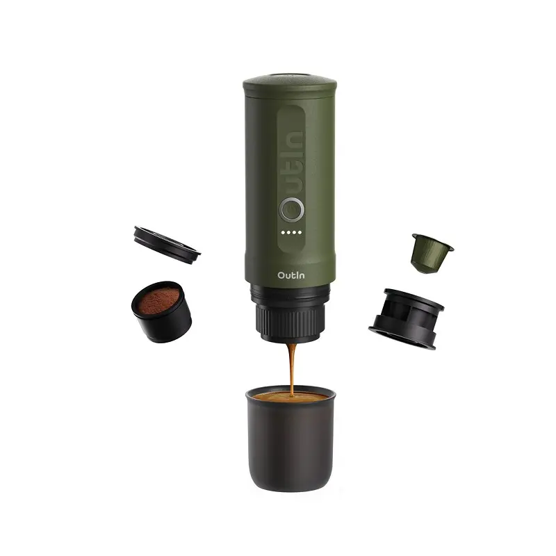 Kafijas automāts OUTIN Outin Nano Black, Green Photo 4