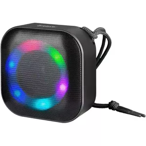 Portable Bluetooth speaker DEFENDER ENJOY 10 3W, stereo, Bluetooth 5.3, Li‑Ion battery, LED illumination, black