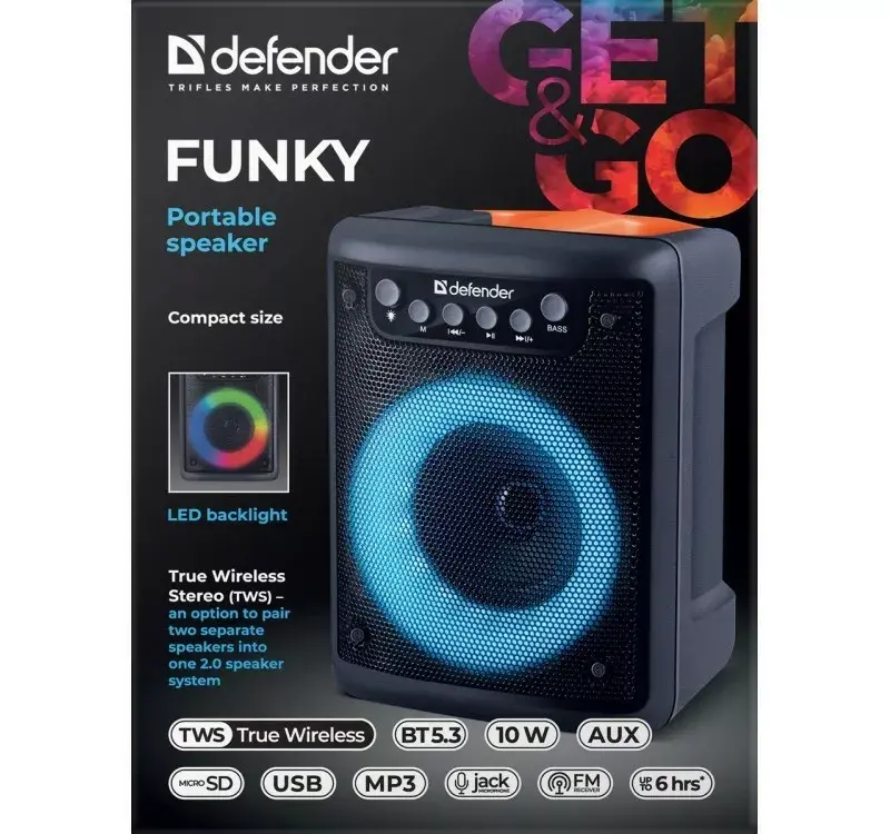 Bluetooth колонка FUNKY 65053 Photo 7