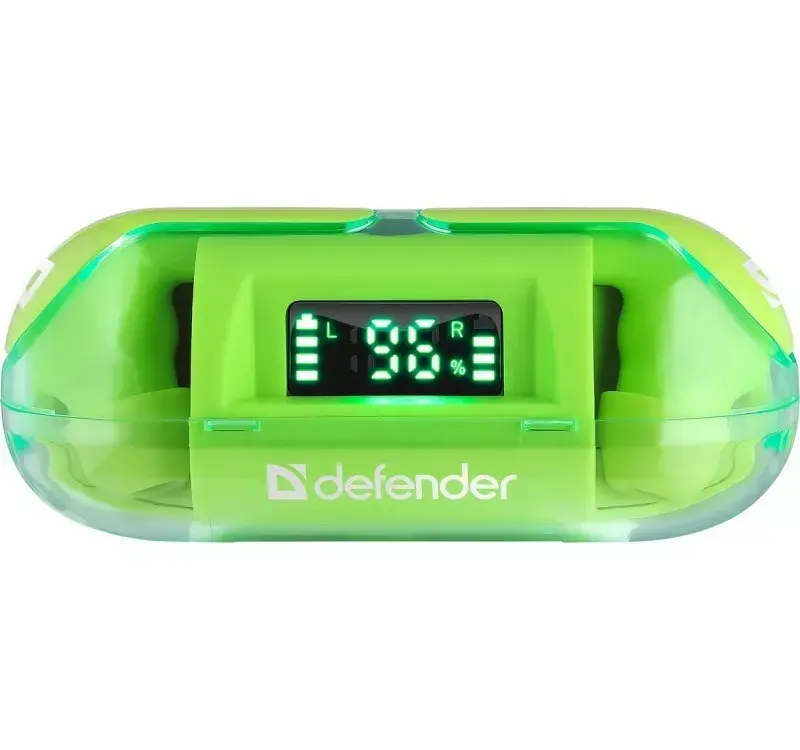 Bezvadu austiņas Defender TWI NS 916 Green Photo 7