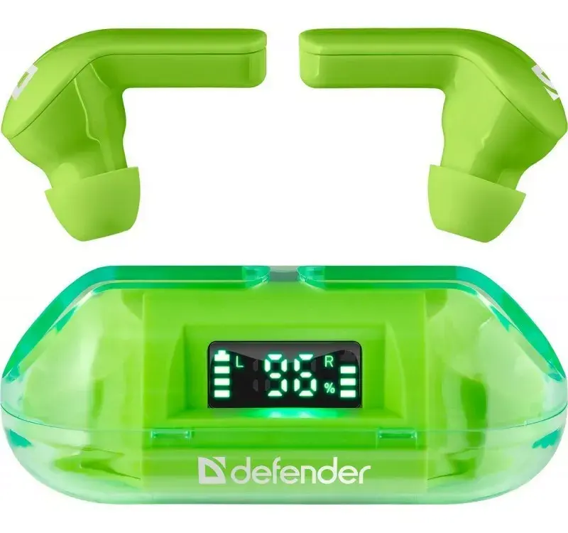Bezvadu austiņas Defender TWI NS 916 Green Photo 9