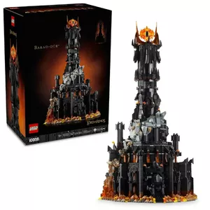 LEGO ICONS collectible building set The Lord of the Rings Barad-dûr 10333 — 5,471 pieces, 10 minifigures, display model (450×300×830 mm)