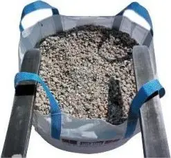Big BIG Bag up to 1 tonne lifting/transport bag for bulk materials, heavy-duty woven construction