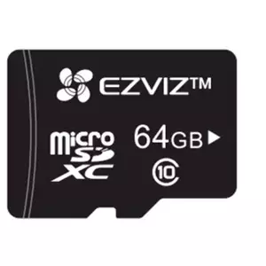 MicroSDXC flash memory EZVIZ 32 GB UHS‑I Class 10 U3, Read 90 MB/s, Write 50 MB/s, Black