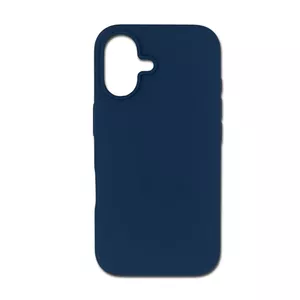 Aizmugures vāciņš Riff iPhone 16, mīksts silikons, tumši zils