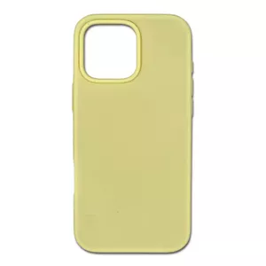 Силиконовый защитный чехол Riff для Apple iPhone 16 Pro — тонкий мягкий, лайм