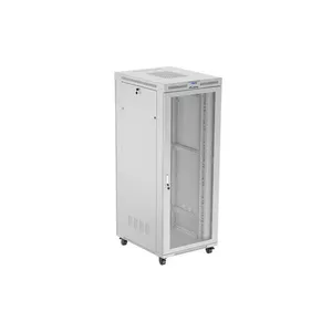 Напольный стойка-шкаф 19" LANBERG FF01-8042-23SL 42U, перфорированные двери