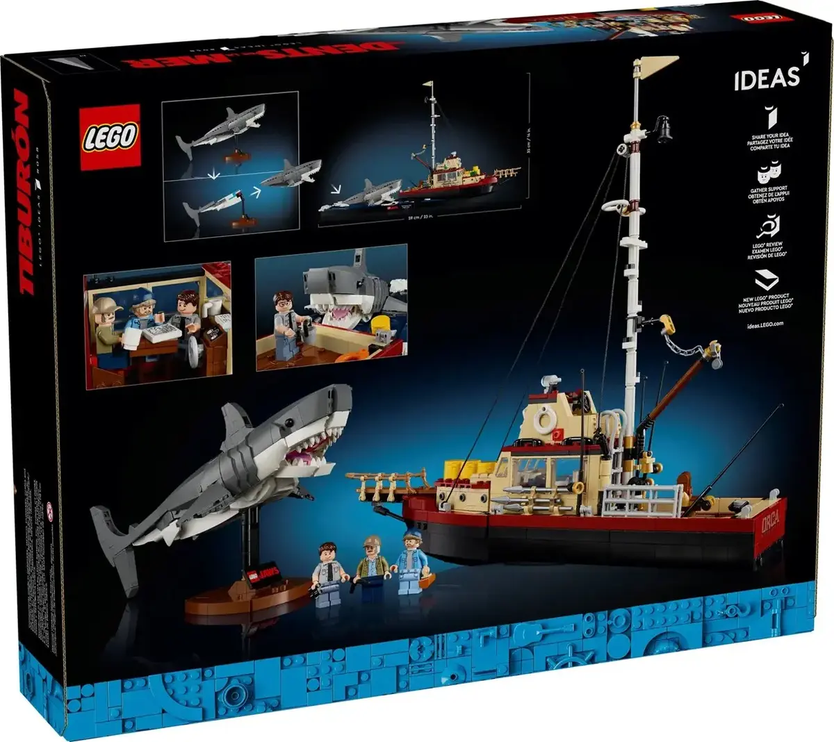 LEGO Ideas 21350 Jaws construction set Photo 2