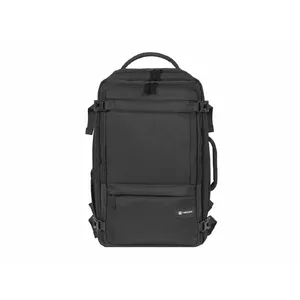 Backpack NATEC Camel Lite 39.6 cm (15.6") Black 3 compartments