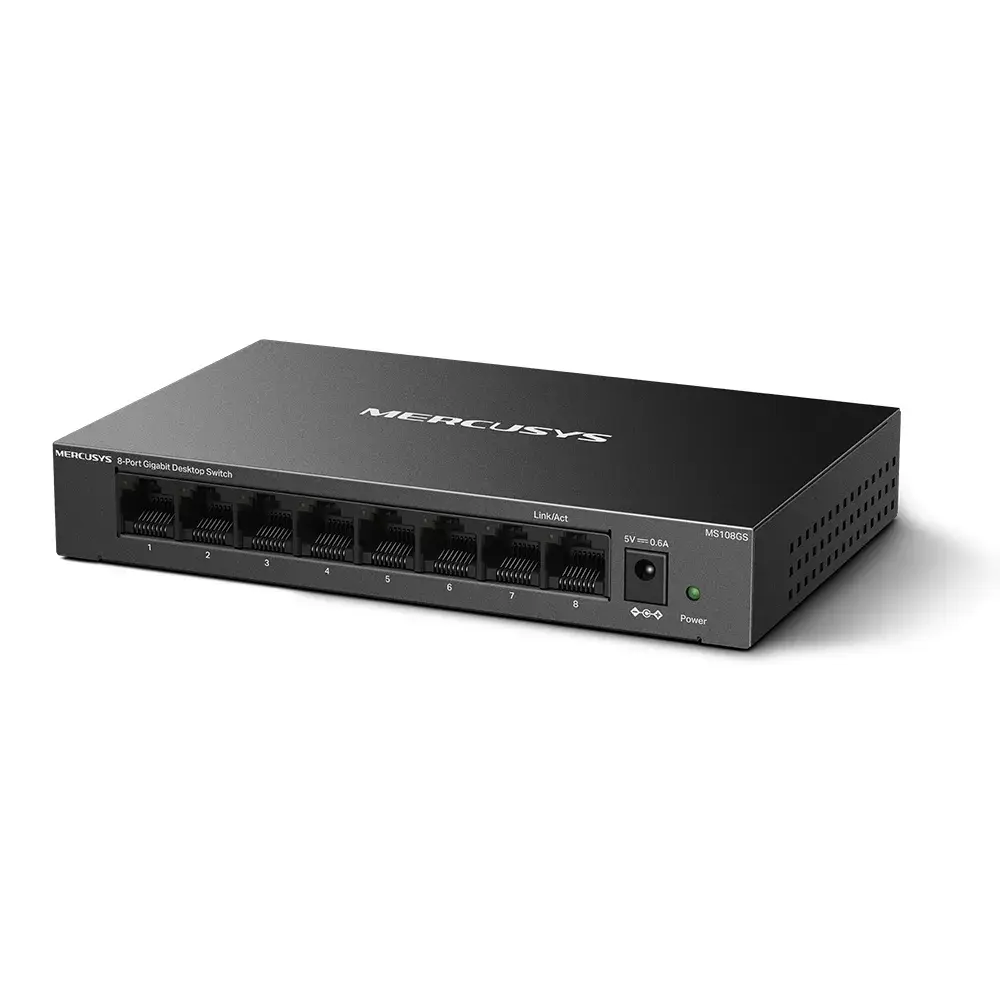 Негерируемый коммутатор MERCUSYS MS108GS 8 портов Photo 2
