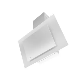 Chimney kitchen hood AKPO WK-4 NERO 2.0 50 white, 500 mm, T300 filters, 300 m³/h, LED