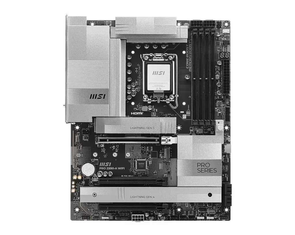 MSI PRO Z890-A WIFI Motherboard (Intel Z890, LGA 1851) Photo 2