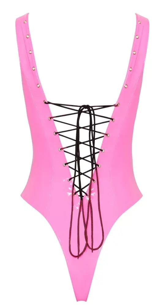 Black Level Bodie M Pink виниловый боди Photo 8