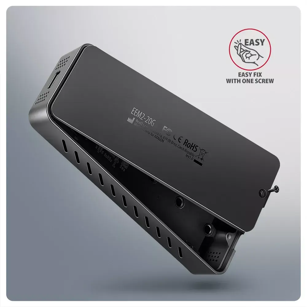 SSD korpuss Axagon EEM2-20G Photo 3