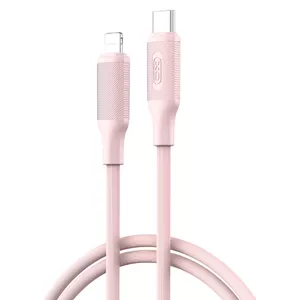 USB-C to Lightning Cable XO NB-Q265A PD 1.0 m 27W — pink