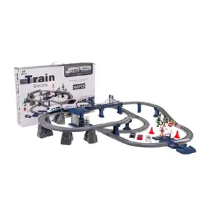 Train station accessories set RoGer RO-AU3881AB — 103 pieces