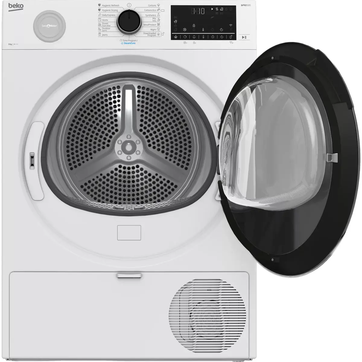 Tumble dryer BEKO B5T4924SWW 9 kg heat pump Photo 4