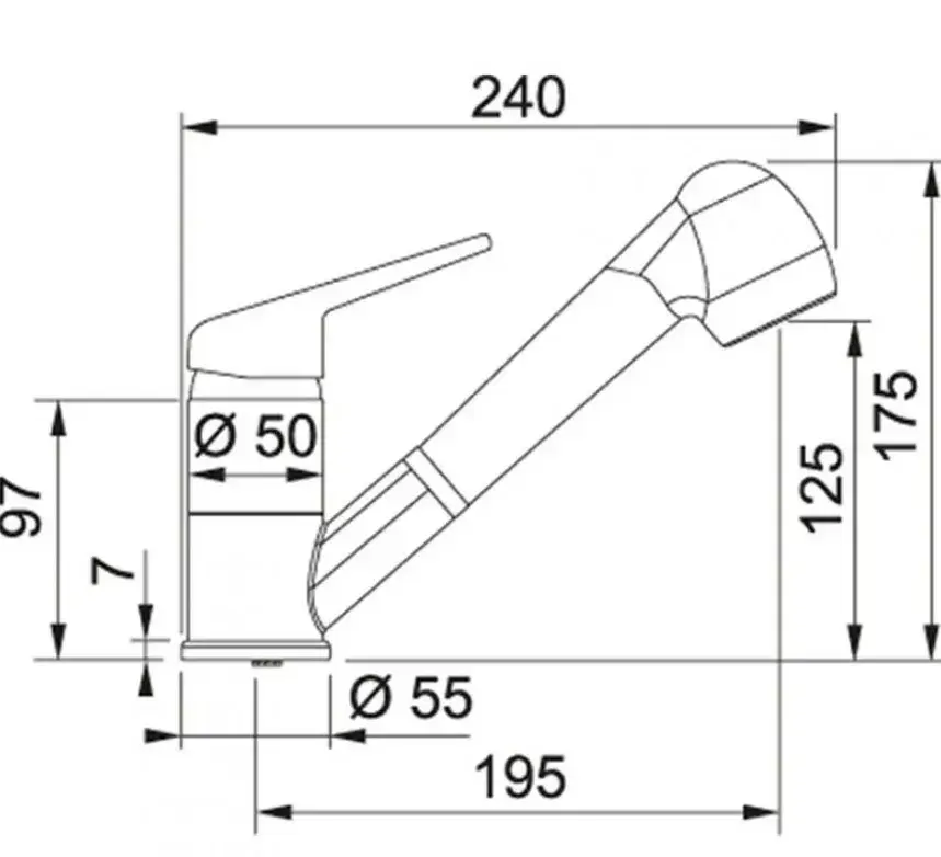 Кухонный смеситель Franke Novara Plus 115.0470.666 Photo 2