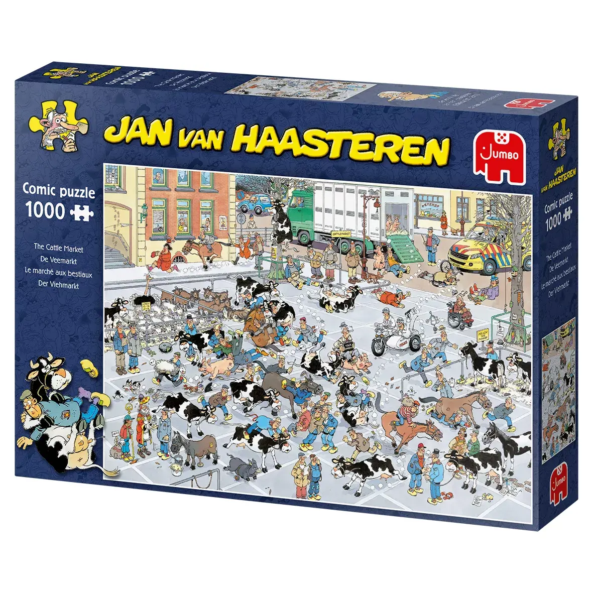 Jigsaw Puzzle Jan van Haasteren The Cattle Market Photo 5