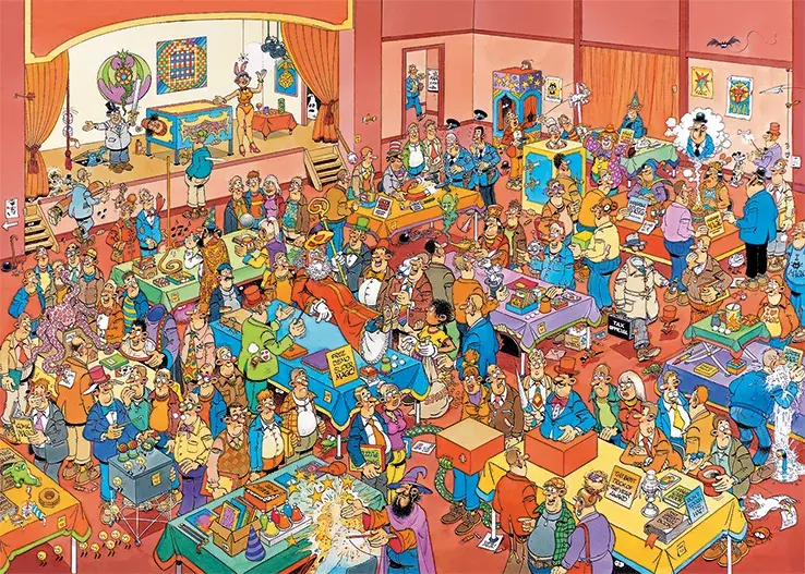 Jigsaw Puzzle Jan van Haasteren The Magic Fair Photo 2