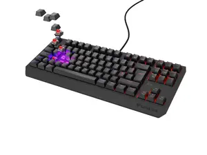Механическая игровая клавиатура Genesis Thor 230 TKL USB QWERTZ Немецкая Черная