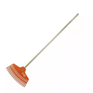 Грабли садовые Dedra 80C053 — 1 шт., металлические зубья, ручной инструмент для ухода за участком