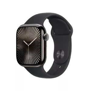 Viedpulkstenis Apple Watch Series 10 GPS + Cellular 42mm Slate Titanium Case Melns