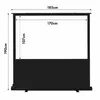 Projection screen MACLEAN MC-212 80" 16:10 Photo 4