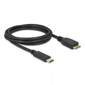 DeLOCK USB Cable USB 3.2 Gen 1 2m USB C Micro-USB B Black