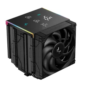 Air cooler DeepCool AK620 Digital PRO — 120 mm fan, 1750 RPM, 25 dB, 12 V, suitable for LGA1700/AM5, black