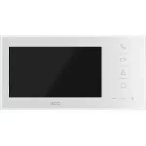 7-inch ACO GLASS-PRO-7 WH Familio COMO PRO monitor for control systems, model 23374