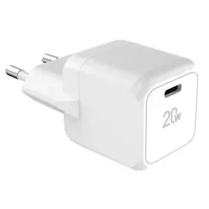 Сетевой зарядное устройство Tucano GaN MA-GAN20-EU-W Быстрая зарядка 12V 1x USB-C
