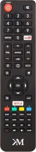 Remote control kruger & matz PIL0357 — infrared TV/media remote, model PIL0357