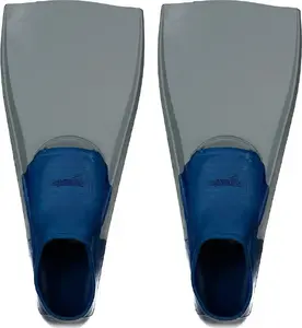 Treniņu plākšņi peldēšanai Speedo Speedo Long Blade pelēki/ tumši zili izm. 46/47