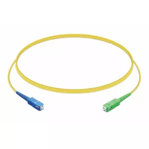Оптоволоконный кабель Ubiquiti UF-SM-PATCH-APC-APC 1.2 м SC Желтый