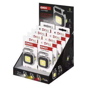 Rechargeable COB LED Flashlight EMOS 1450000410, 750 lm, USB charging