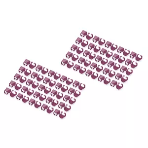 Colour coding clip Digitus Color clips for Patch cable A-CC-MG PVC Magenta
